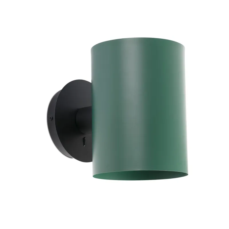 GUADALUPE Lampe applique noire/vert
