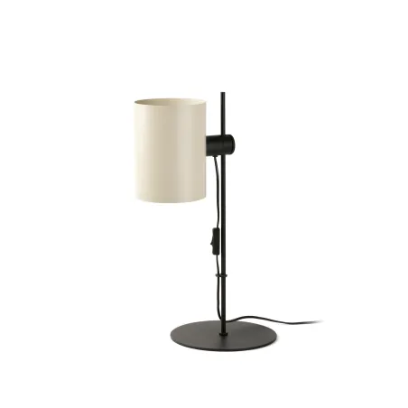 GUADALUPE Lampe de table noire/beige