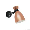 RETRO Lampe applique cuivre