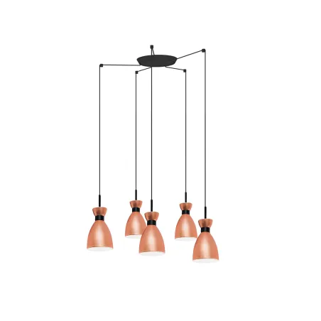RETRO 5L Lampe suspension cuivre