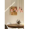 RETRO 5L Lampe suspension cuivre
