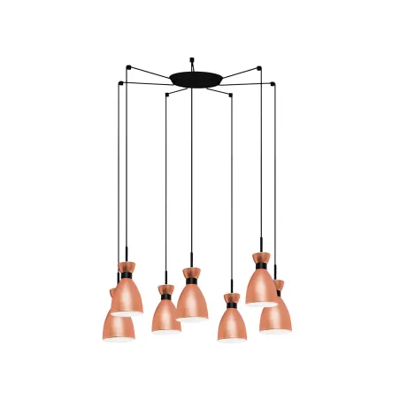 RETRO 7L Lampe suspension cuivre