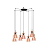 RETRO 7L Lampe suspension cuivre