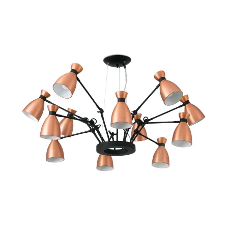RETRO 12L Lampe suspension cuivre