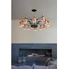 RETRO 12L Lampe suspension cuivre