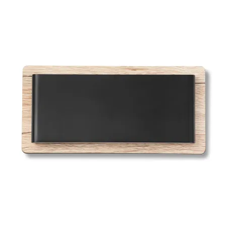 MOOD RCT Lampe applique noire et bois