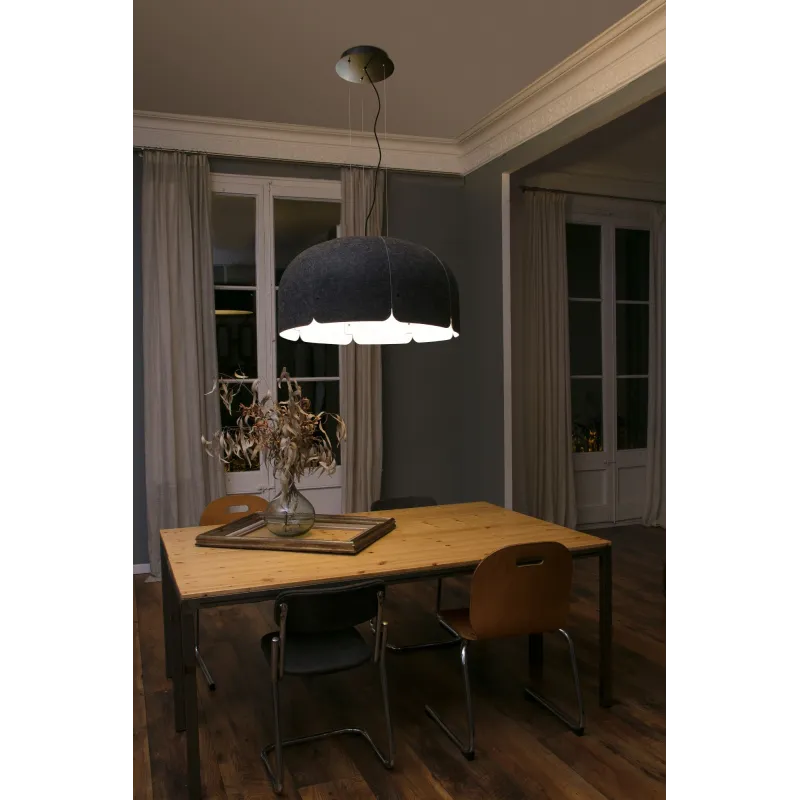 MUTE Lampe suspension gris foncé 4000K