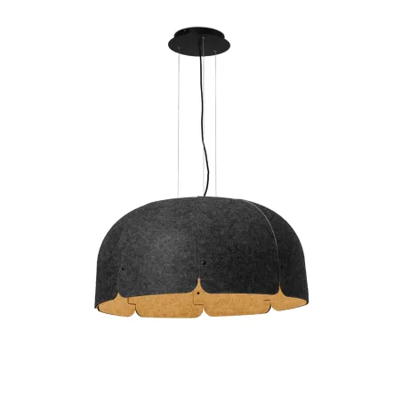 MUTE Lampe suspension marron et gris foncé 4000K