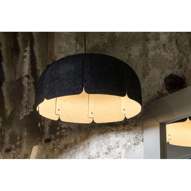 MUTE Lampe suspension marron et gris foncé 4000K
