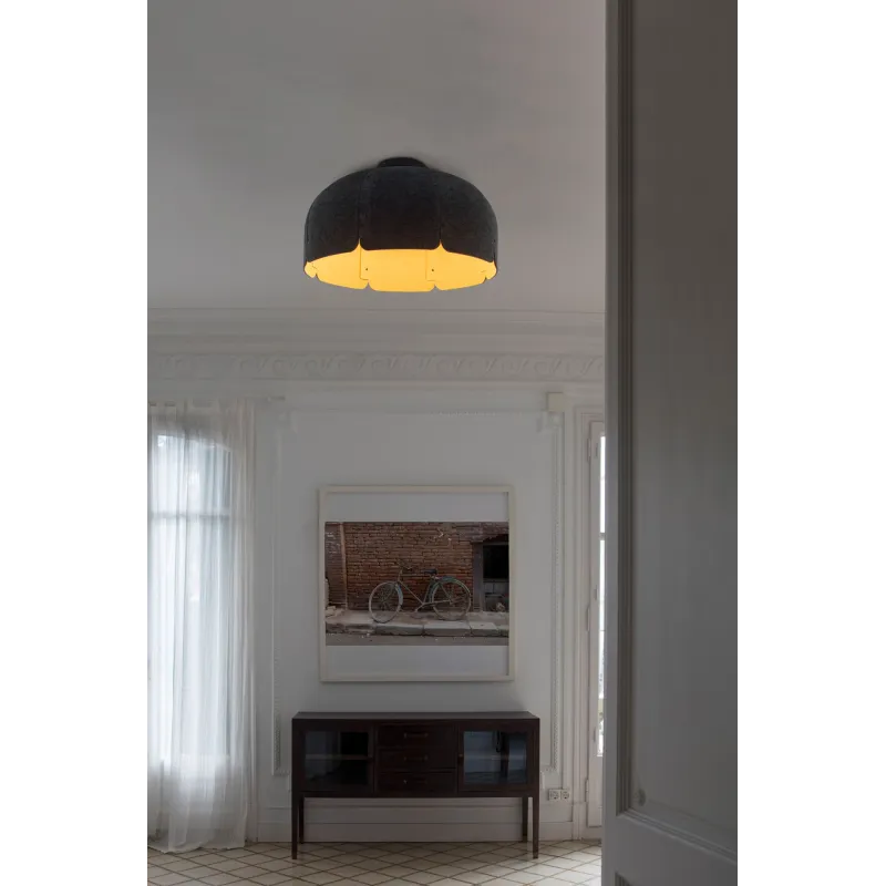 MUTE Lampe suspension marron et gris foncé dimmable 4000K