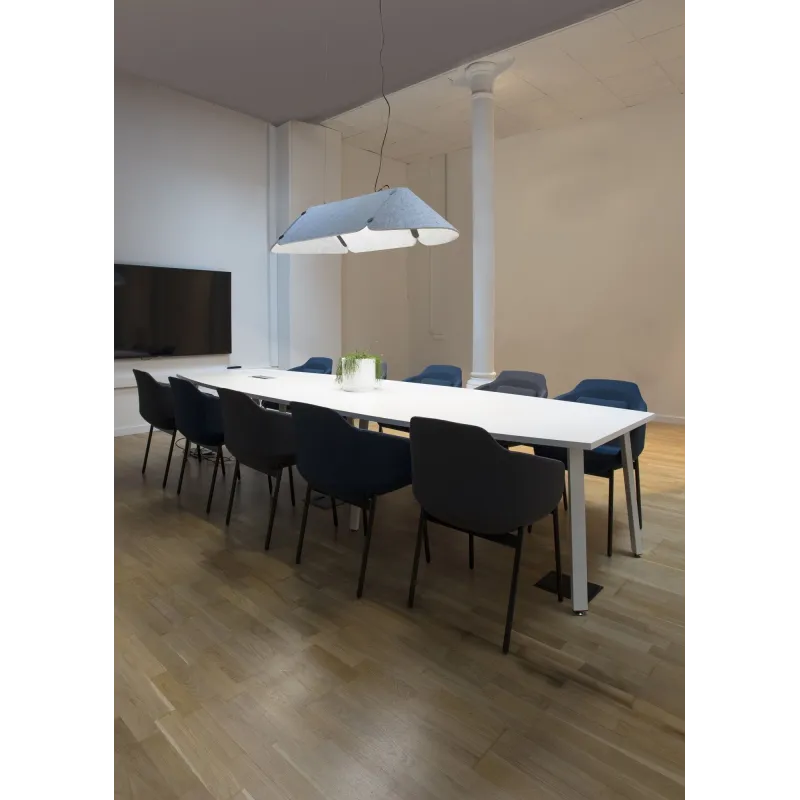 FONOVIA 1560 Lampe suspension gris 25W 4000K