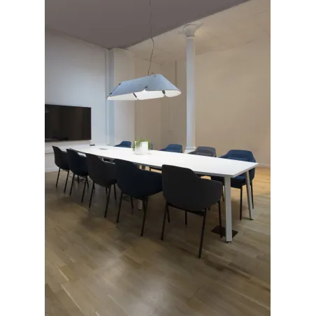 FONOVIA 1560 Lampe suspension gris 25W 4000K