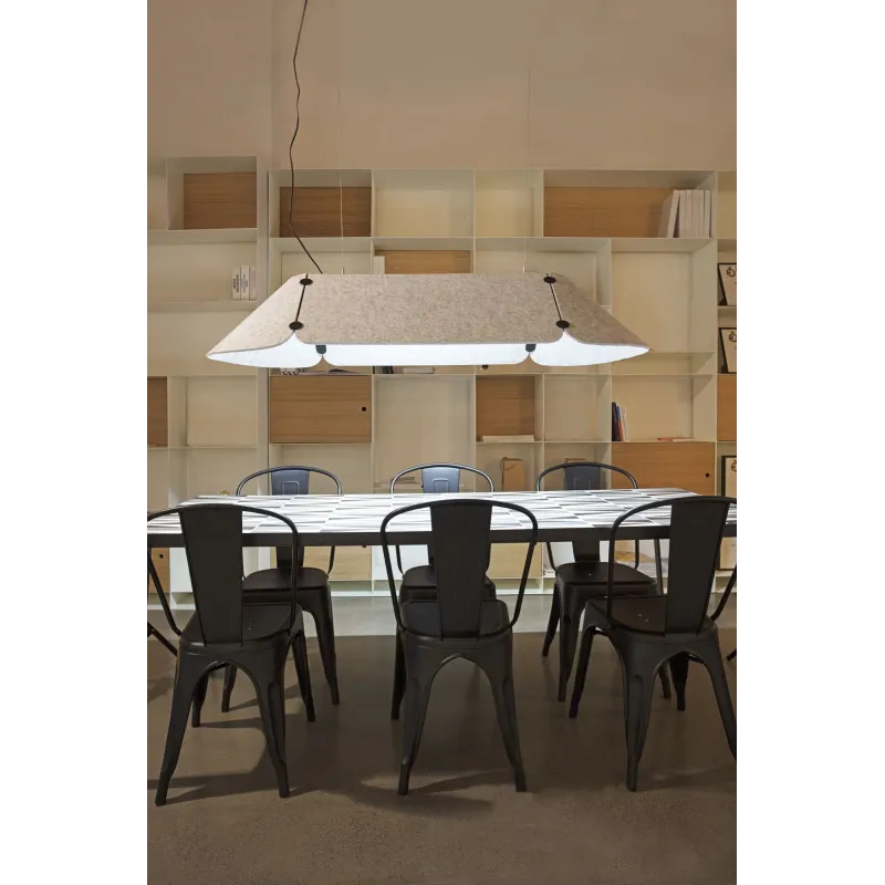 FONOVIA 1560 Lampe suspension gris 25W 3000K