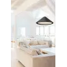 SAIGON IN 700 Lampe suspension noire