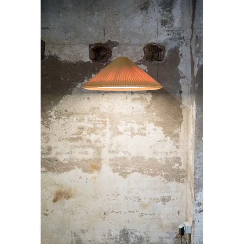 SAIGON IN 700 Lampe suspension jaune doré