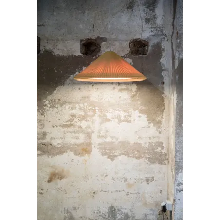 SAIGON IN 700 Lampe suspension jaune doré