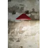 SAIGON IN 700 Lampe suspension grenat