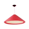 SAIGON IN 1300 Lampe suspension grenat