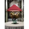 SAIGON IN 1300 Lampe suspension grenat