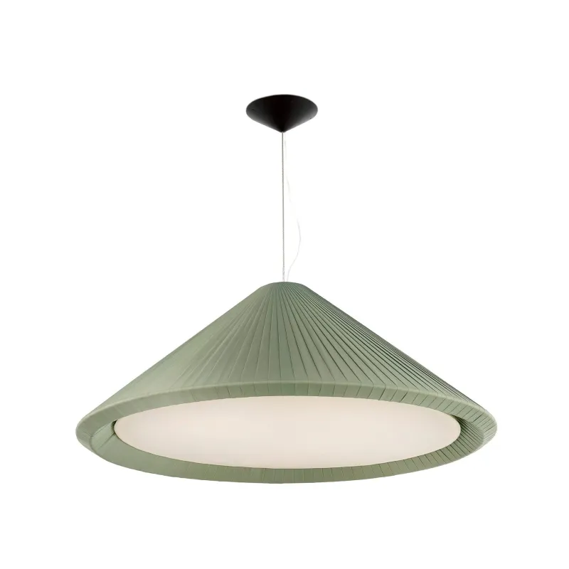 SAIGON IN 1300 Lampe suspension vert olive