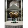 SAIGON IN 1300 Lampe suspension vert olive