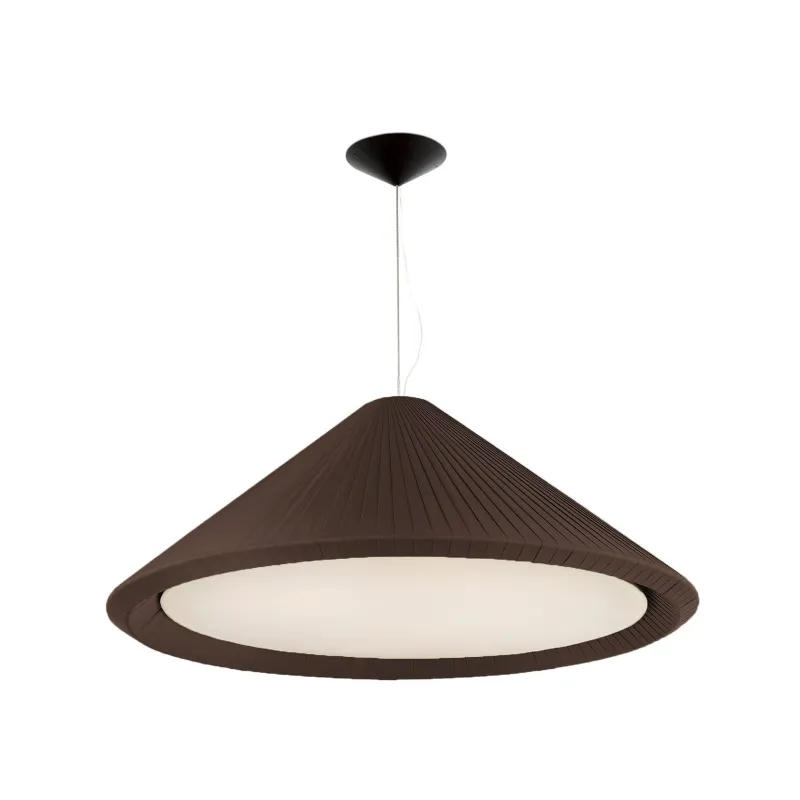 SAIGON IN 1300 Lampe suspension marron