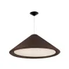 SAIGON IN 1300 Lampe suspension marron