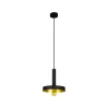WHIZZ Suspension noire et or satiné