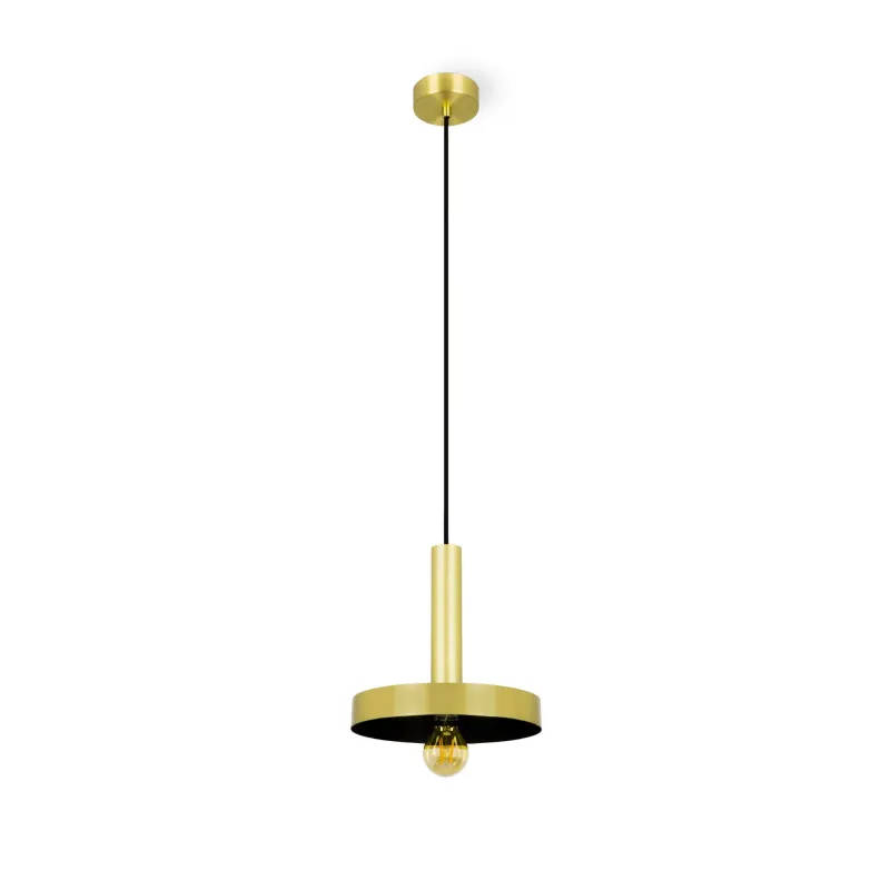 WHIZZ Suspension or satiné et noire