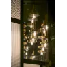 WHIZZ 7L Lampe suspension or/noire