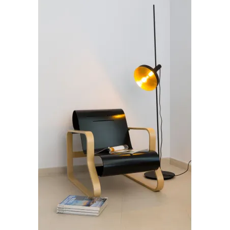 WHIZZ Lampadaire noire/or