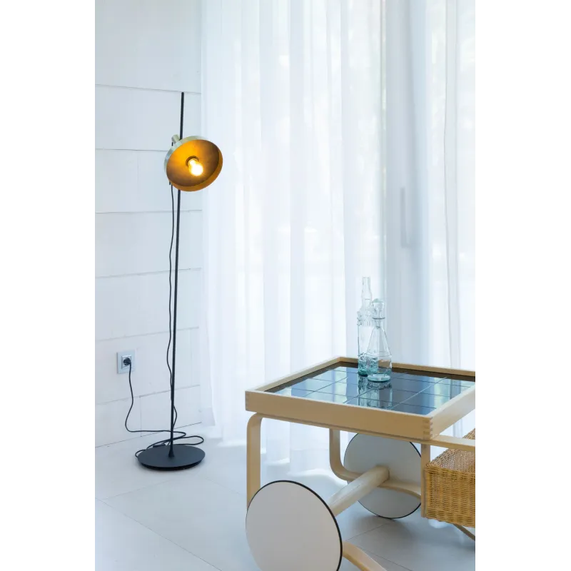 WHIZZ Lampadaire or/noire
