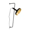 WHIZZ Lampe applique noire/or