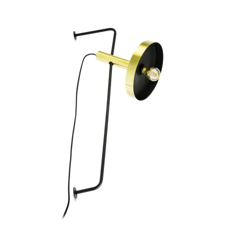 WHIZZ Lampe applique or/noire
