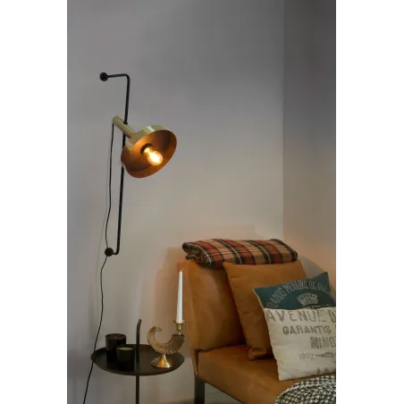 WHIZZ Lampe applique or/noire