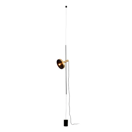WHIZZ Lampe suspension/lampadaire or/noire