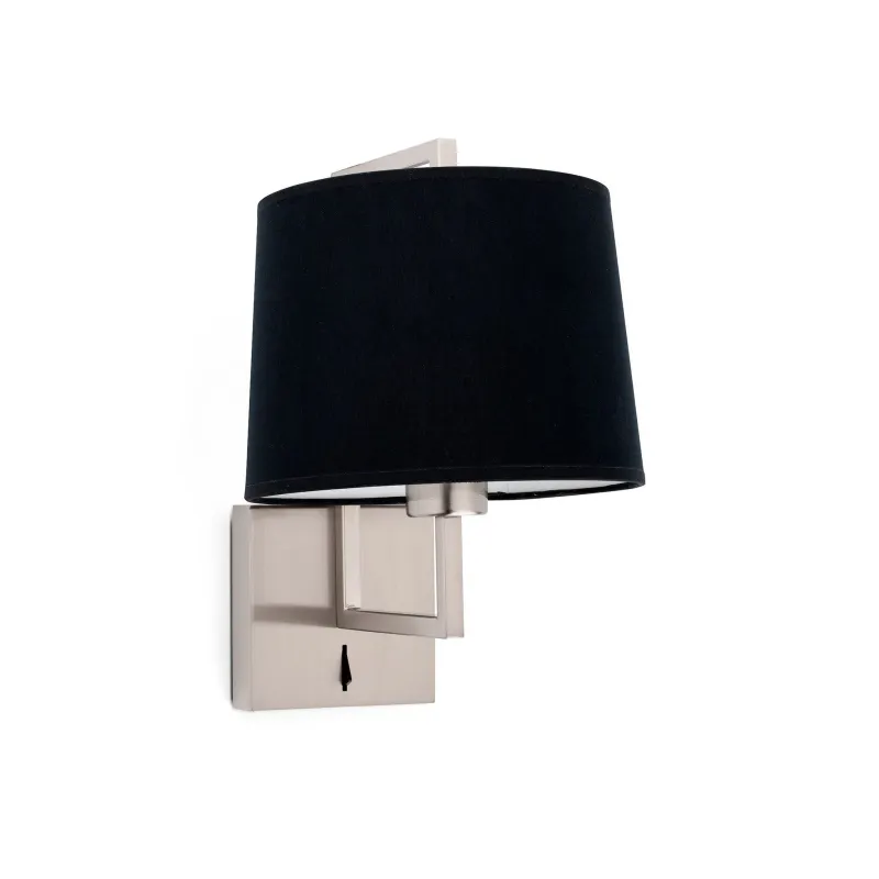 FRAME Lampe applique nickel mat/noire