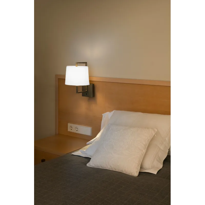 FRAME Lampe applique vieil or/blanc