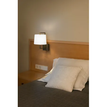 FRAME Lampe applique vieil or/blanc