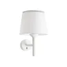 SAVOY Lampe applique blanc/blanc