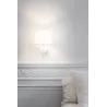 SAVOY Lampe applique blanc/blanc