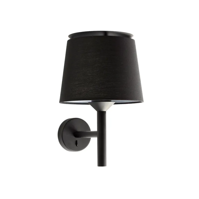 SAVOY Lampe applique noire/noire