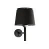 SAVOY Lampe applique noire/noire