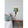SAVOY Lampe applique avec lecteur con lettore noire/vert