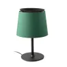SAVOY Lampe de table noire/vert