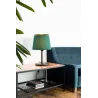 SAVOY Lampe de table noire/vert