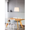 SAVOY Lampe suspension blanc/blanc
