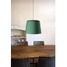 SAVOY Lampe suspension noir/vert