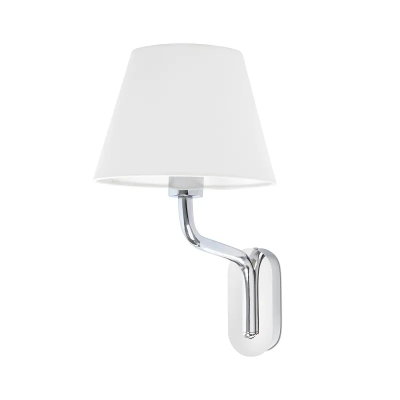 ETERNA Lampe applique chrome/blanc