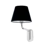 ETERNA Lampe applique chrome/noire